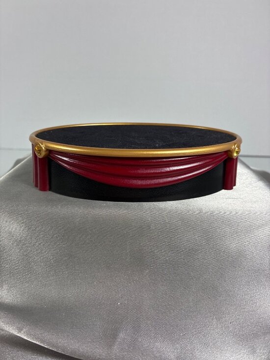 unbranded Other - Mini Theater Display Stand Red Curtain Collectible Figure Pedestal Display Base